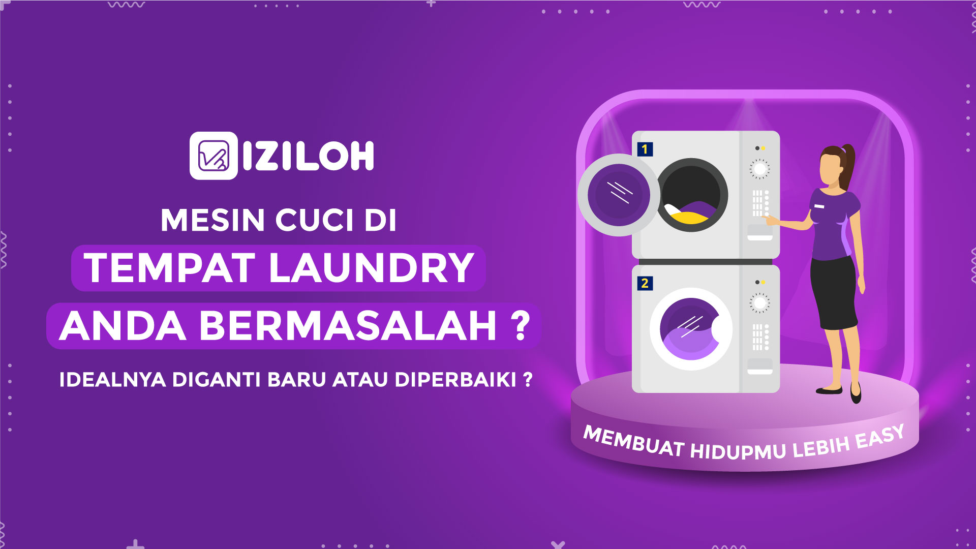 Mesin Cuci di Tempat Laundry  Anda Bermasalah Idealnya 