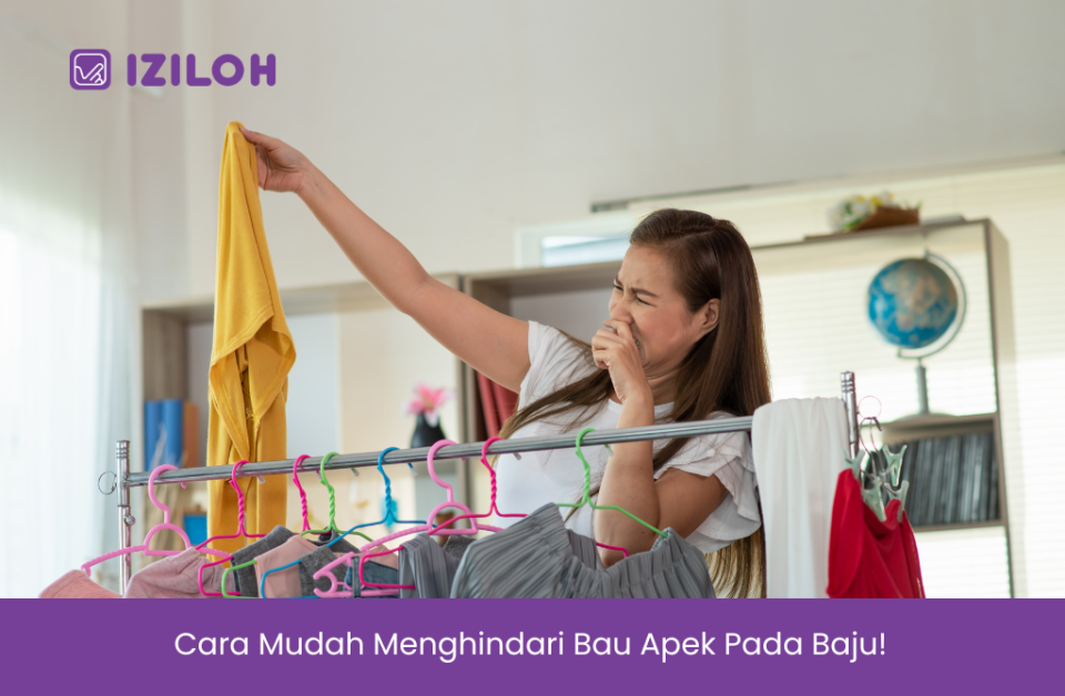 Cara Mudah Mencegah Bau Apek Pada Baju!