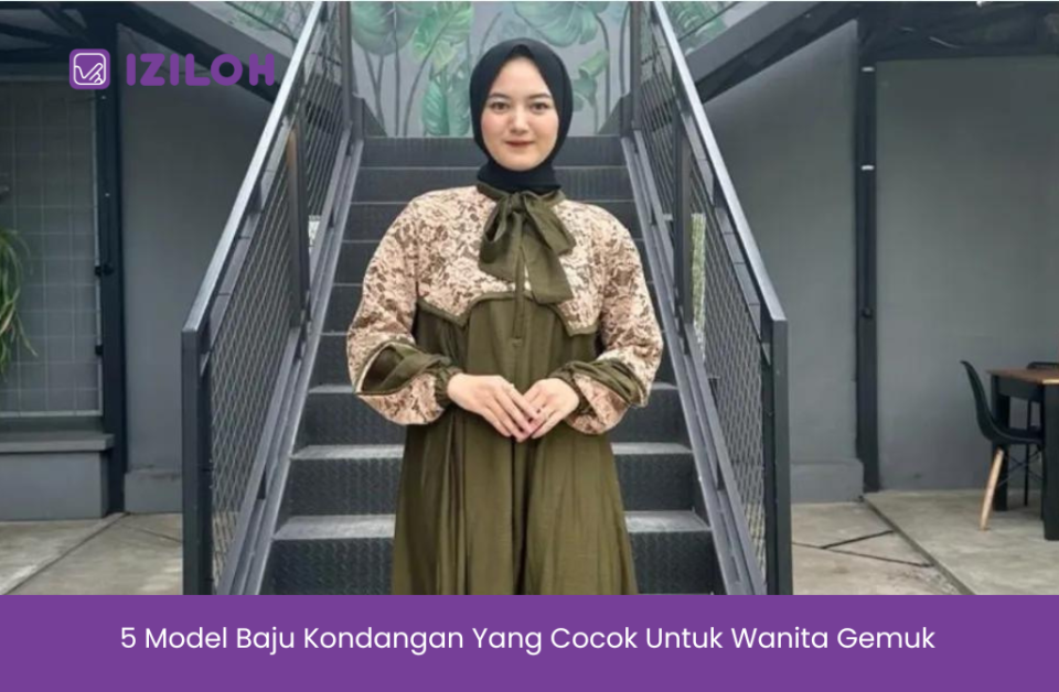 Model Baju Kondangan Yang Cocok Untuk Wanita Gemuk Iziloh